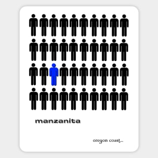 Manzanita, OR Sticker